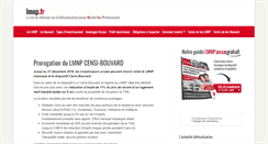 Desktop Screenshot of lmnp.fr