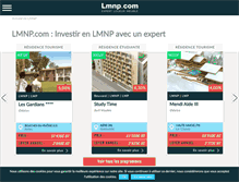 Tablet Screenshot of lmnp.com
